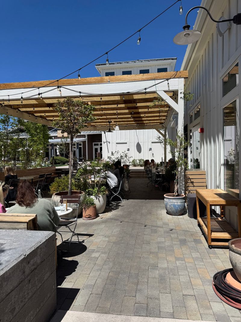 Patio Seats With Sierra Mountain Views