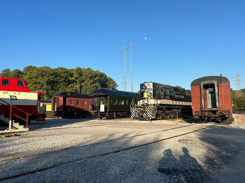 Exhibits, Snacks And The Rail Yard Wander