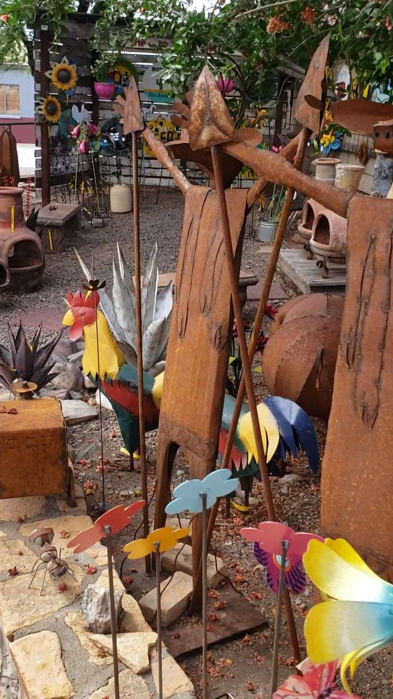Metal Yard Art That Brightens Any Garden