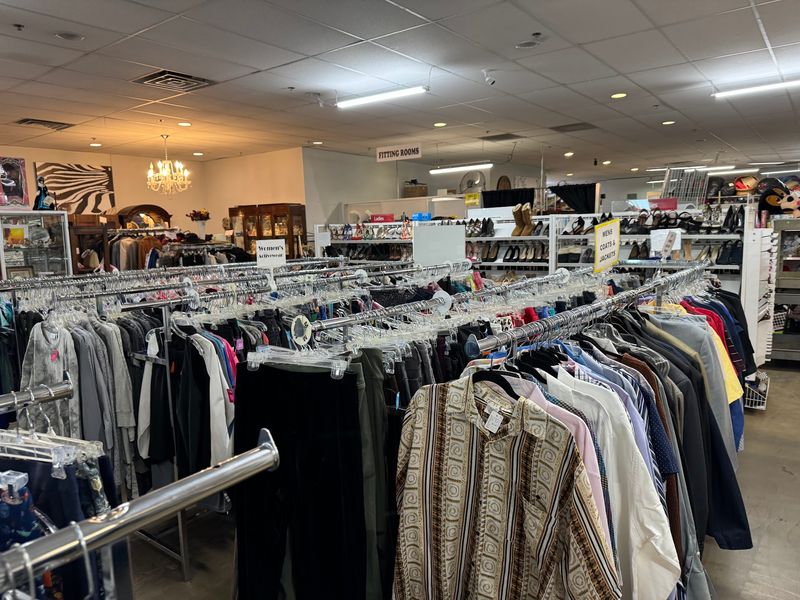 Racks Of Clothing For Every Member Of The Family