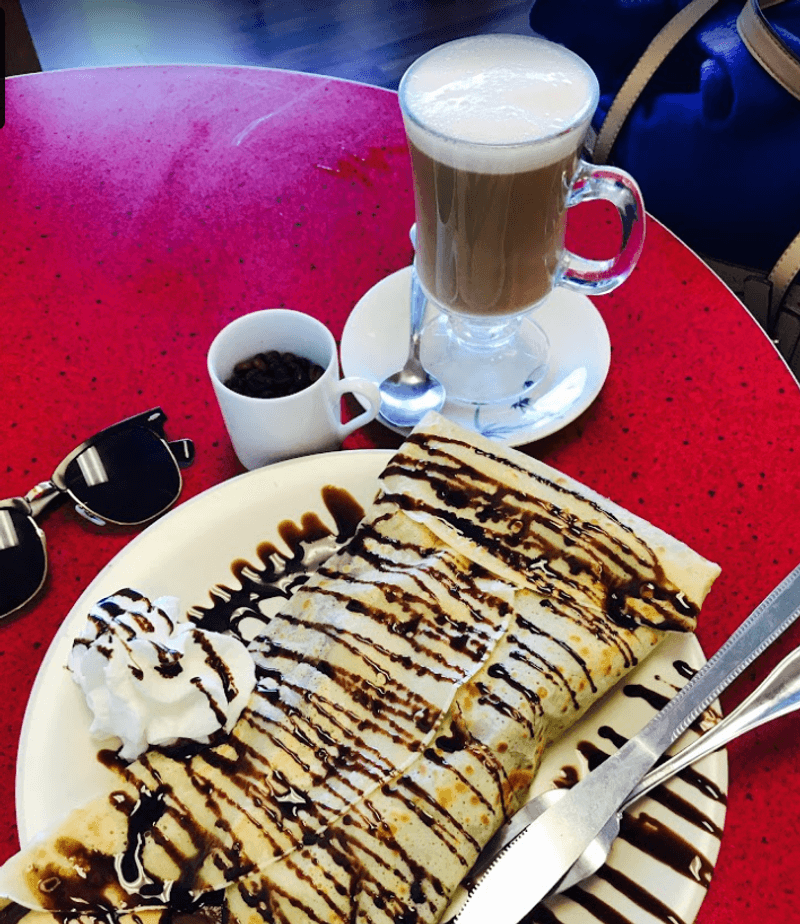Crepes Folded To Order All Morning Long