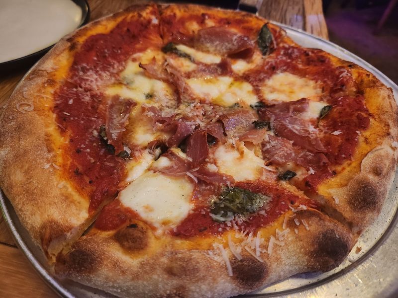 Pizza Night Inside A Former Bank Building