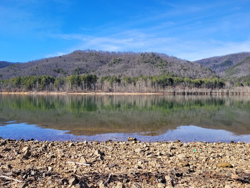 Watauga Lake Turns Water Into A Mirror