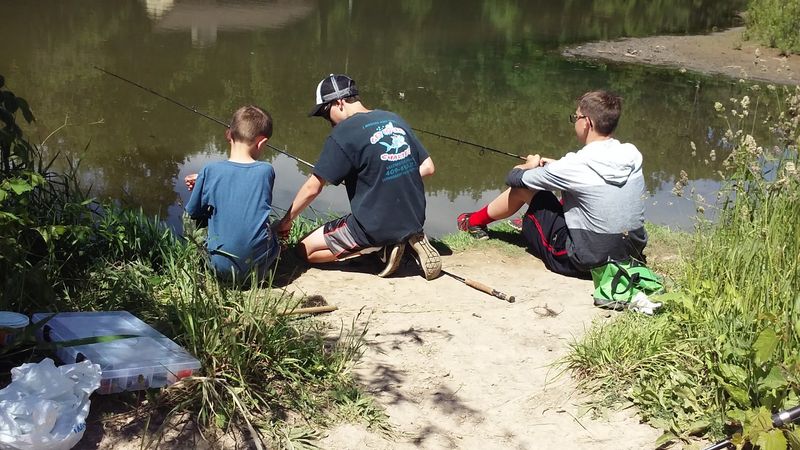 Casting A Line With The Kids