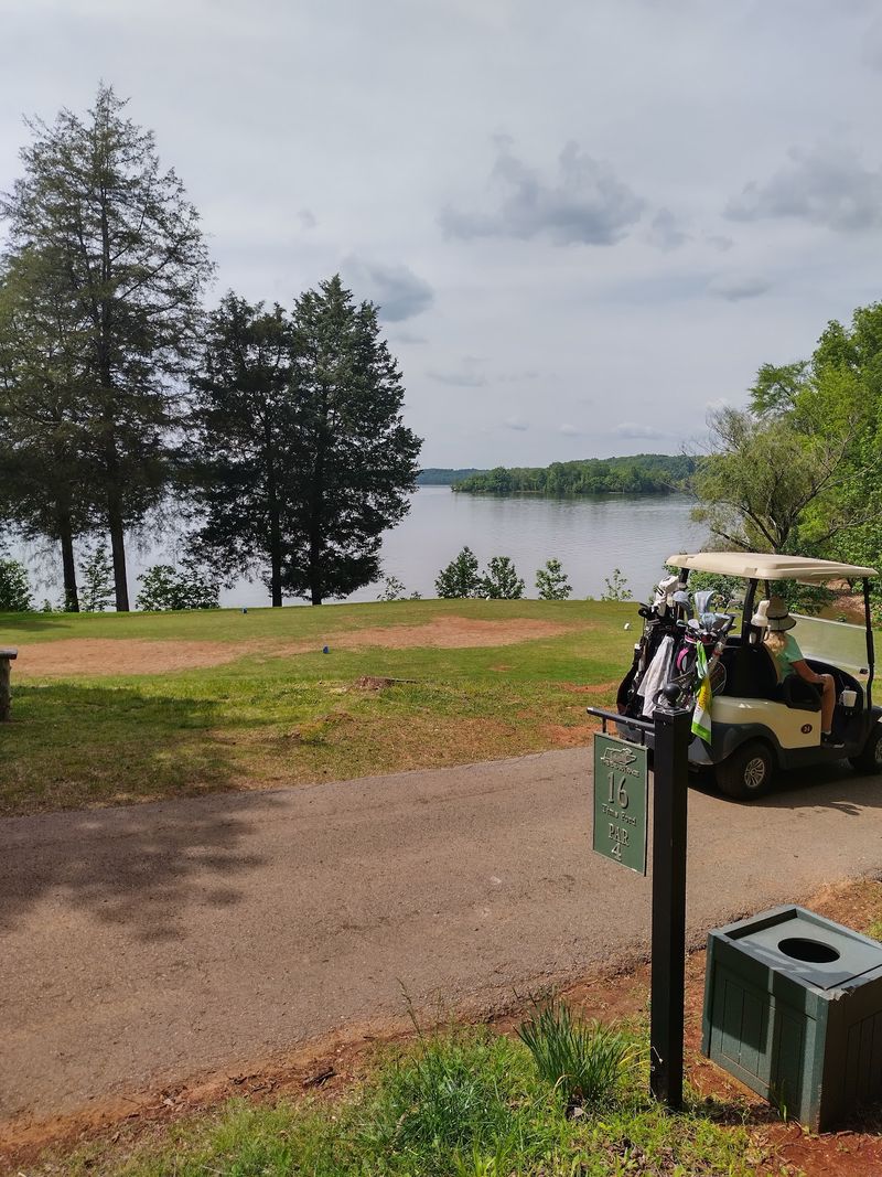 Tee Time On A Lakeside Peninsula