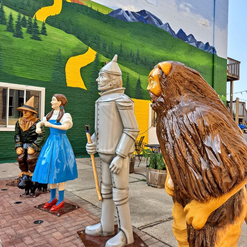 Downtown Shops Carry The Theme Even Further