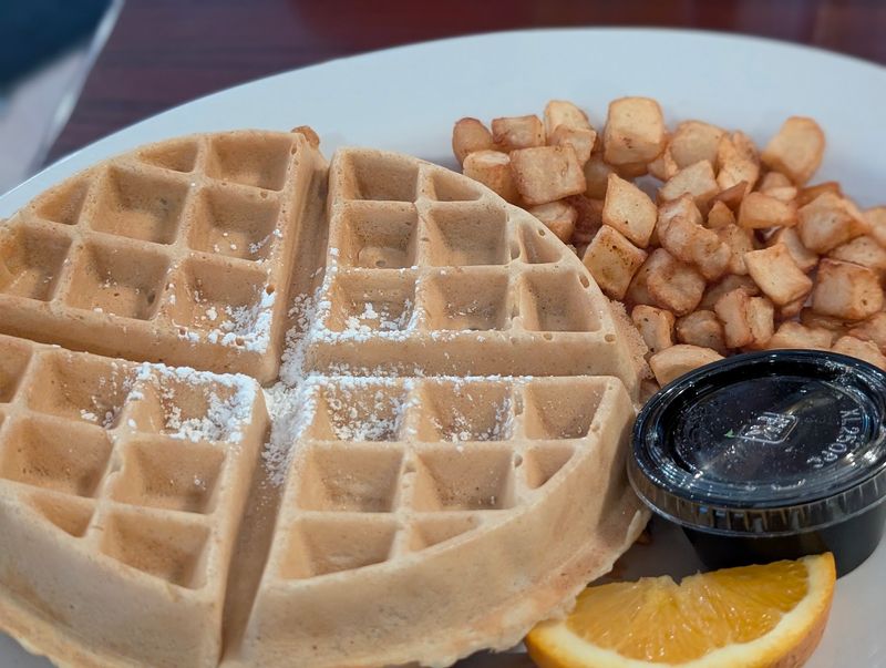 Waffles Burgers And Breakfast All Day Long