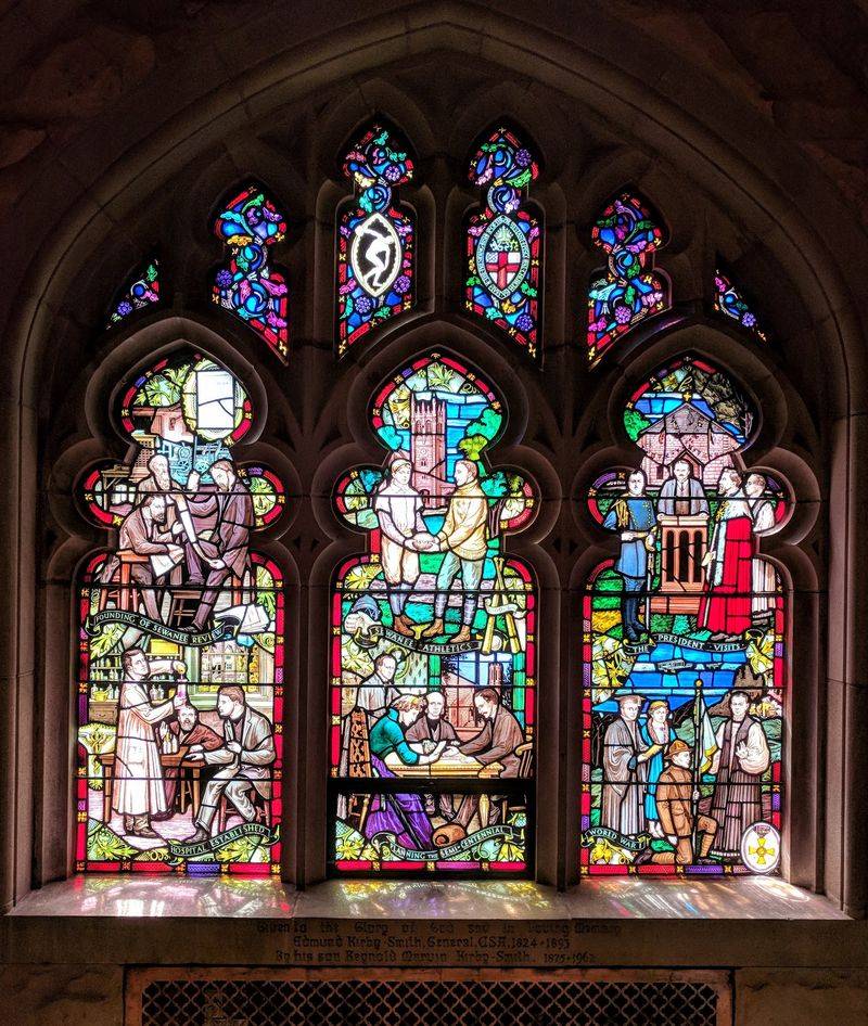 Stained Glass That Tells More Than Bible Stories