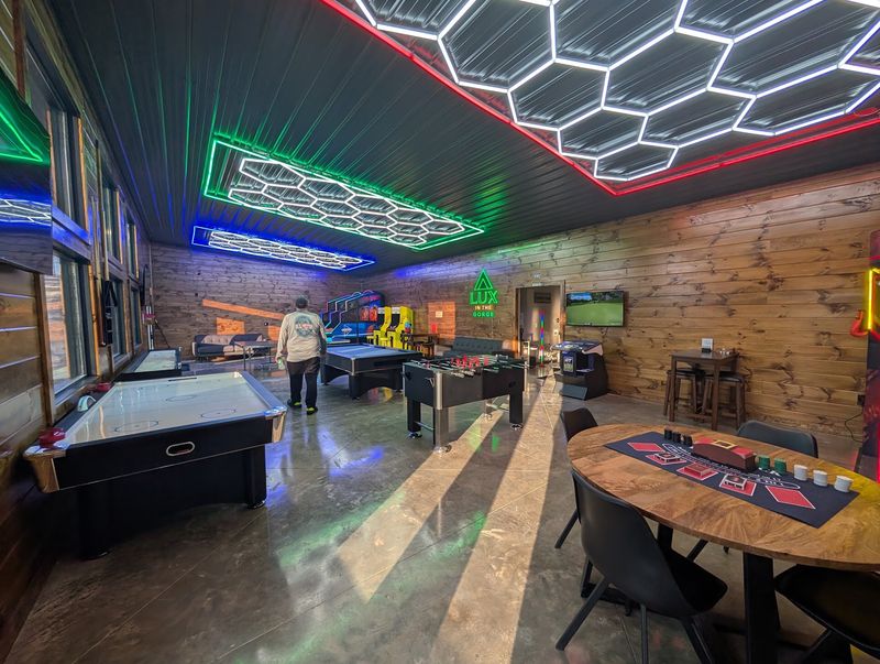 Water, Kayaks, And Game Room Rivalries