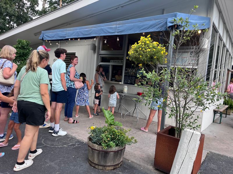 The Fifties-Era Dairy Bar And Soft Serve Window