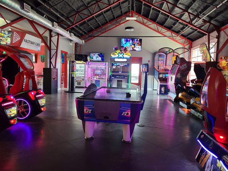 Arcade Games And Between-Race Downtime