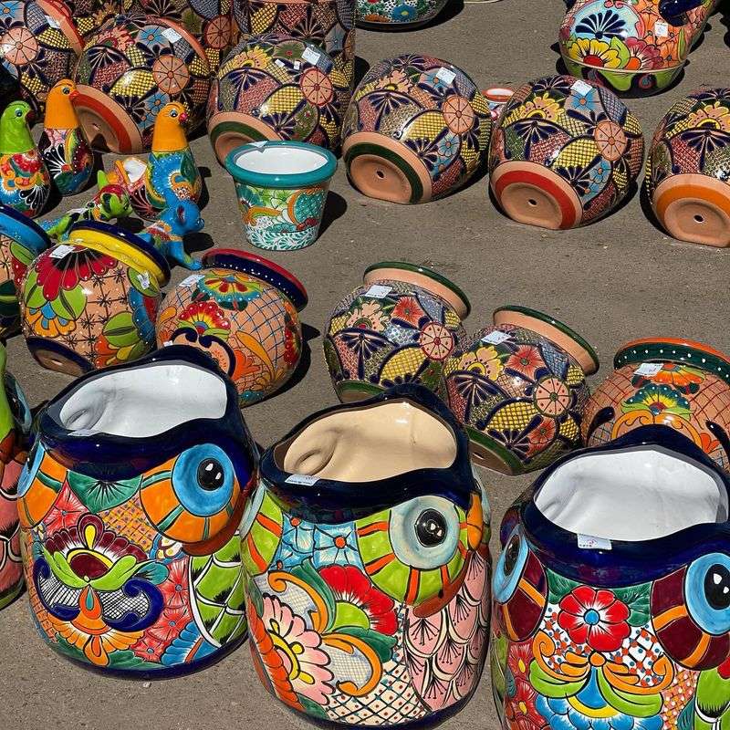 Pottery Imported From Around The Globe
