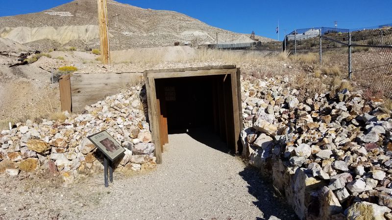 The Burro Tunnel, a Walk Into Solid Rock