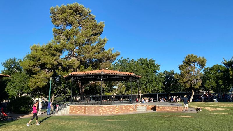 Live Music Drifting Through The Trees