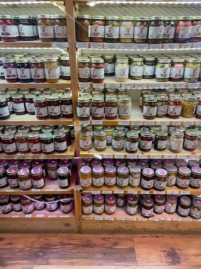 Jars Of Jam, Honey And Maple Gold