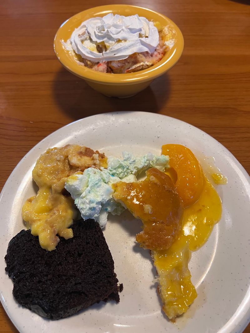 Peach Cobbler And The Dessert Corner Worth Saving Room For