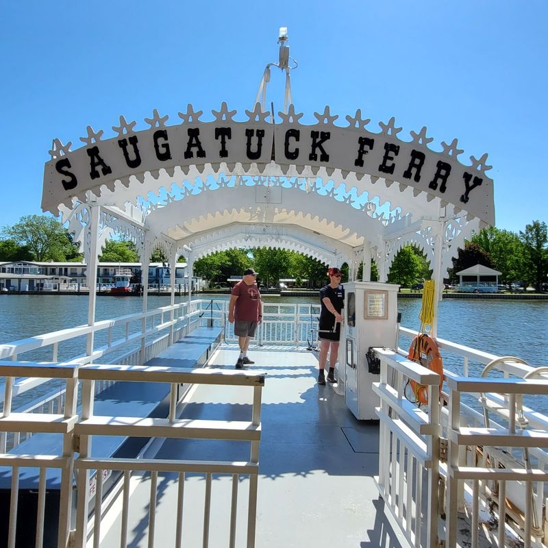 The Last Hand Cranked Chain Ferry
