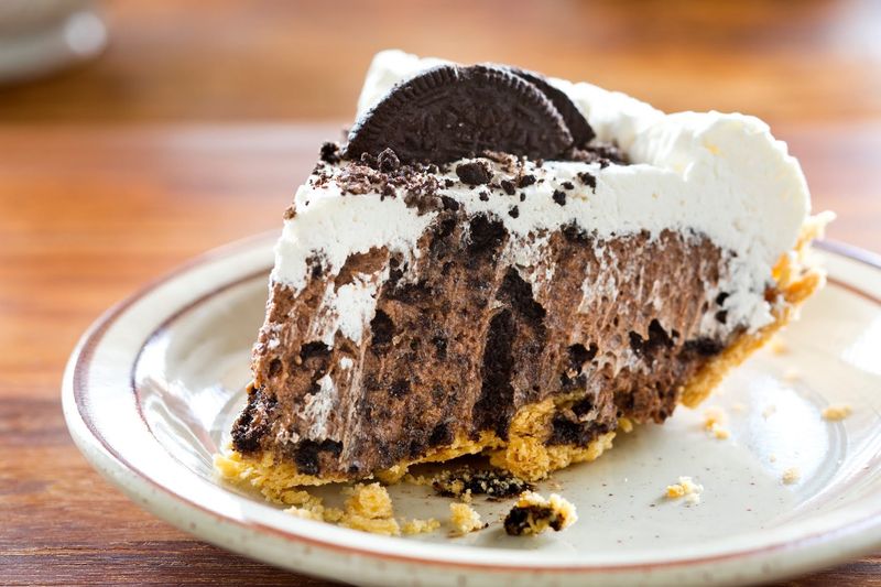Cream Pies Piled High With Whipped Topping