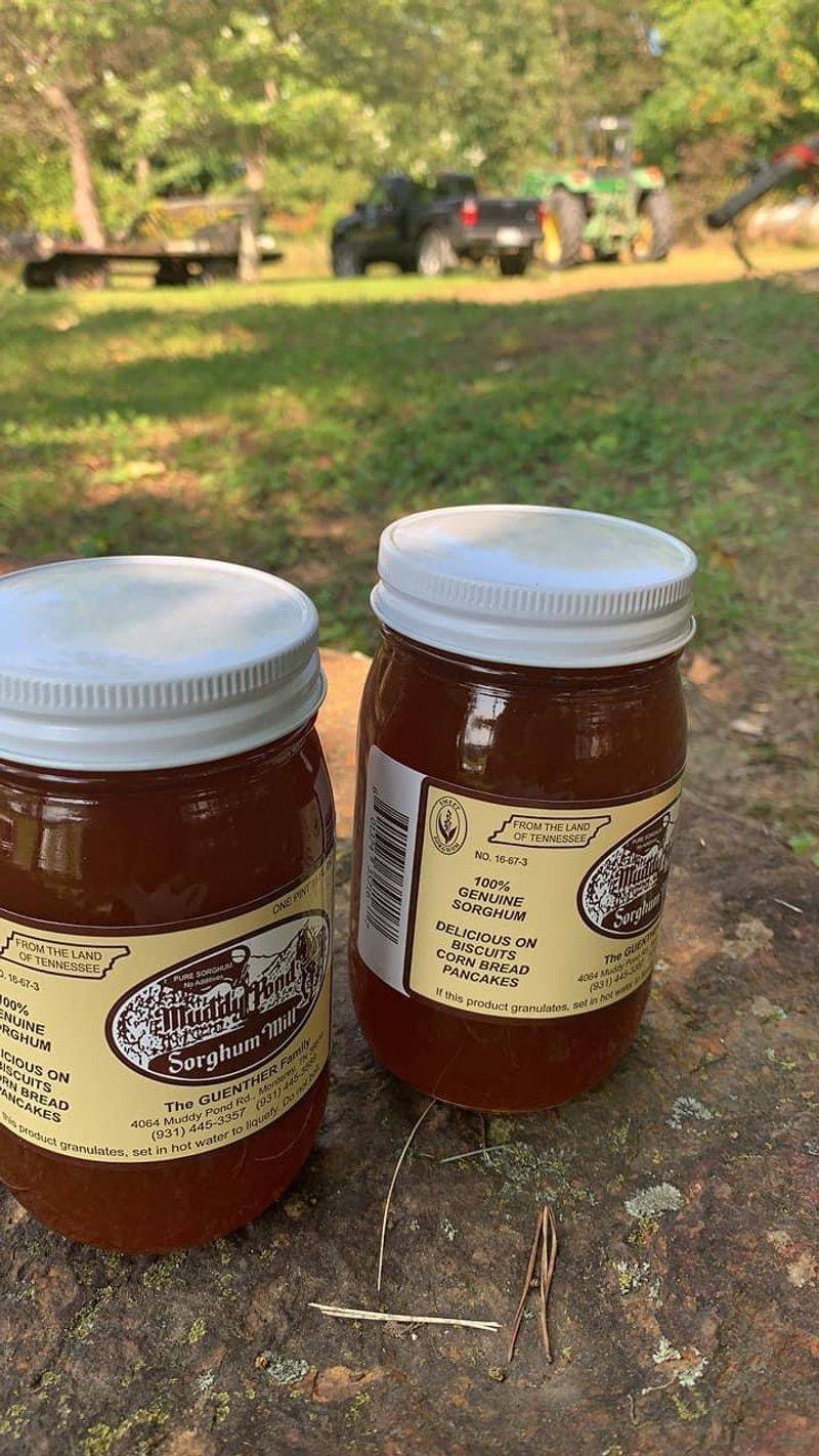 Jars Of Amber Syrup And What Else Fills The Shelves