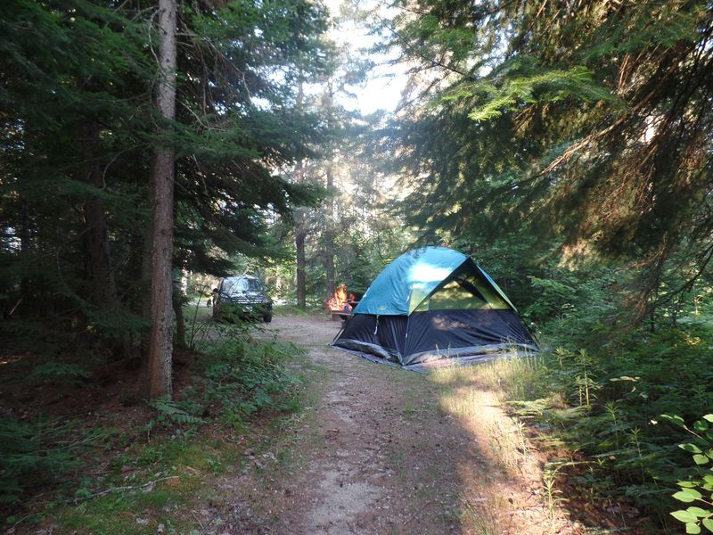 East Branch of the Fox River State Forest Campground, Seney, MI