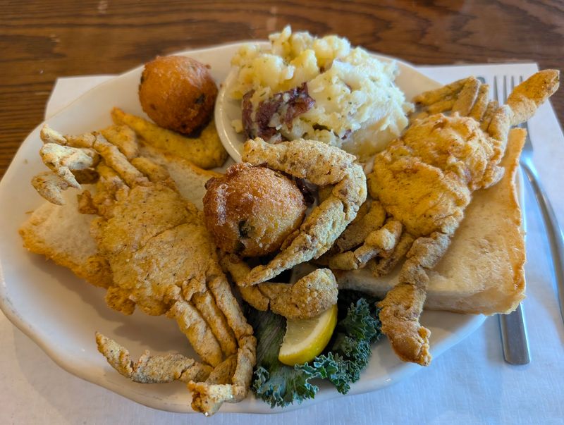 Flounder, Redfish, And Soft Shell Crab Favorites