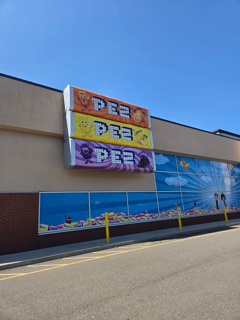 Giant Candy Packs And A Wall Of Color