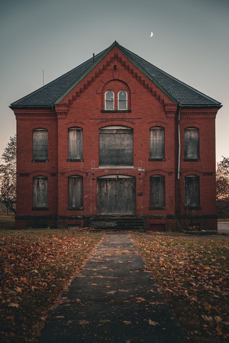 From Bustling Campus To Quiet Ruins