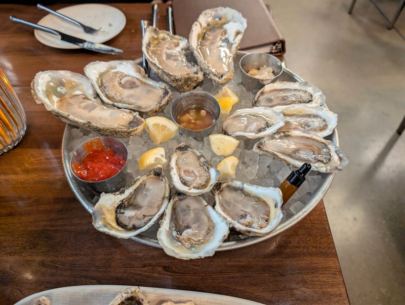 Oysters Straight From Their Own Farm
