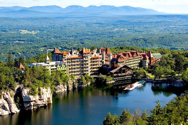 Mohonk Mountain House On The Ridge