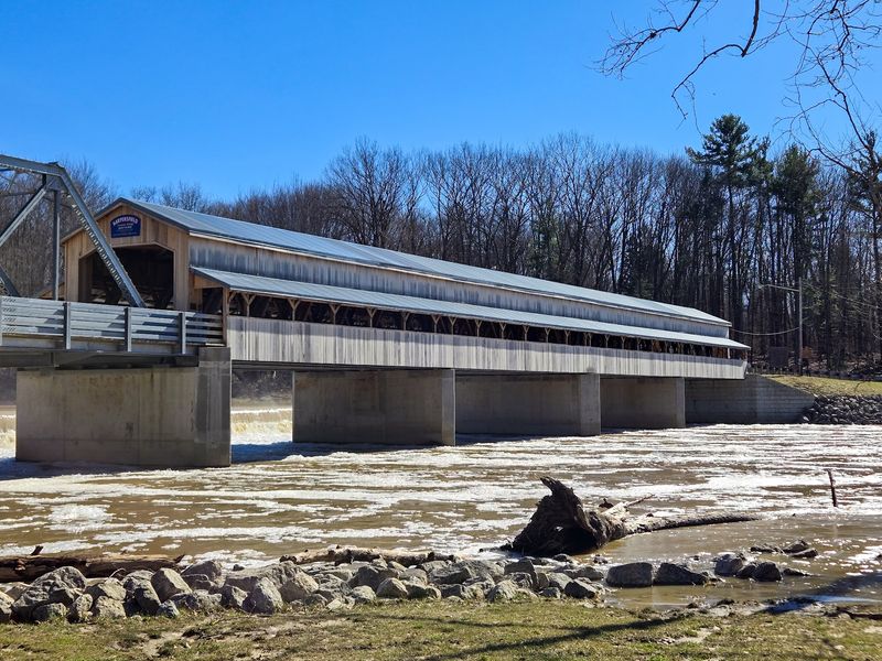 Historic Harpersfield Covered Bridge