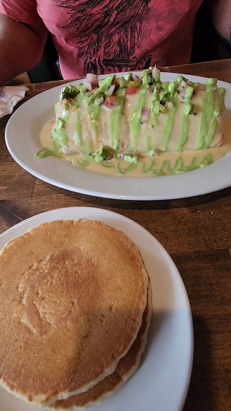 Pancakes Big Enough To Share