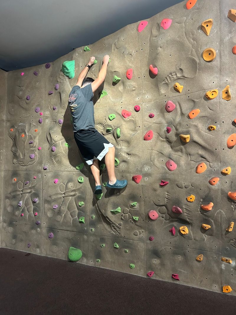 Courts, Track, And A Bouldering Cave