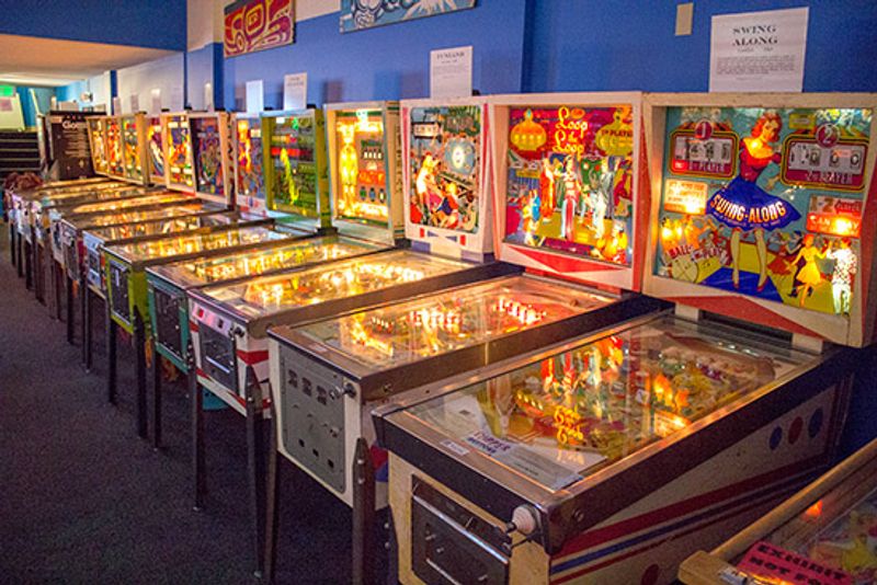 Machines Lined Up By The Decade