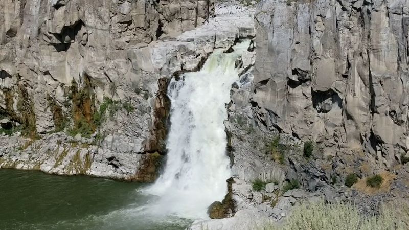 Meeting The Waterfall Face To Face