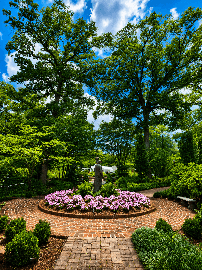 Seventeen Acres Of English-Style Gardens