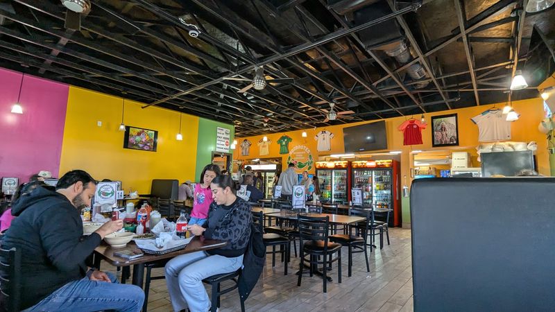 Abarrotes Carrillo Blends Market Shelves And Steak Tacos