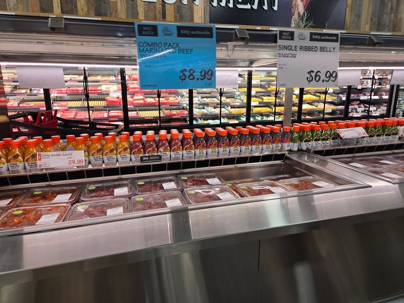 Korean BBQ Night Starts At The Meat Counter