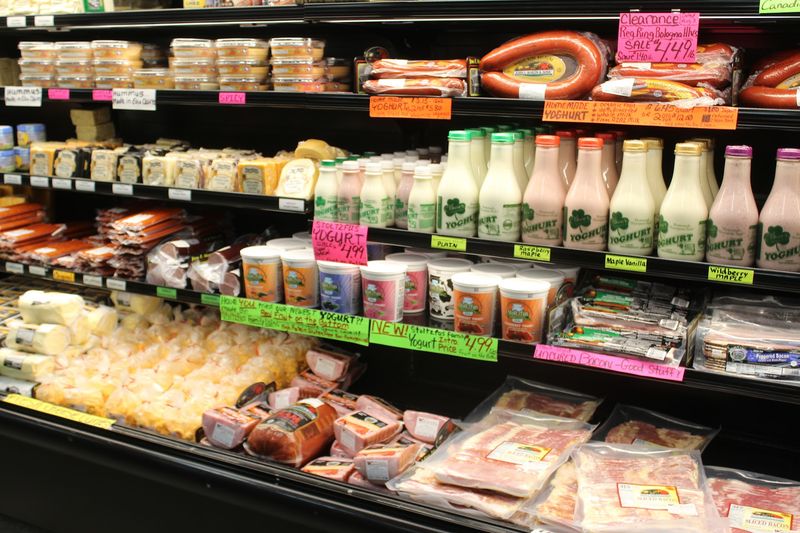Snacks, Cheese, And Meats For The Cooler