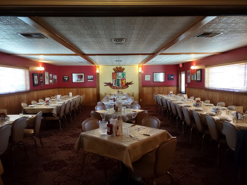 Long Tables Built For Passing Plates