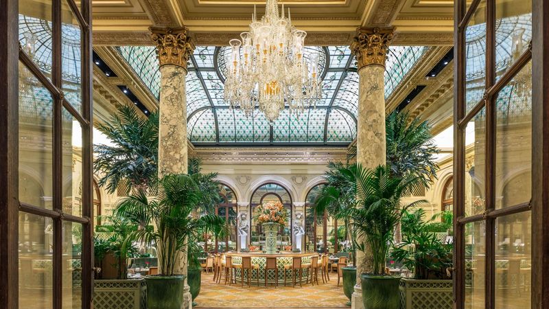 The Palm Court At The Plaza Hotel - Midtown Manhattan