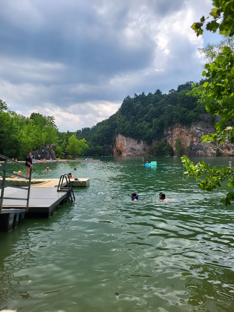 A Marble Quarry That Became A Swimming Hole