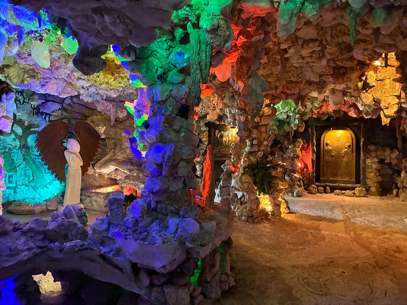 Five Tons Of Sparkle Carved Into A Hillside