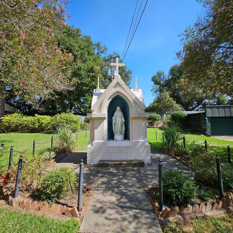Quiet Pews, A Side Garden, And The Bishops Garden