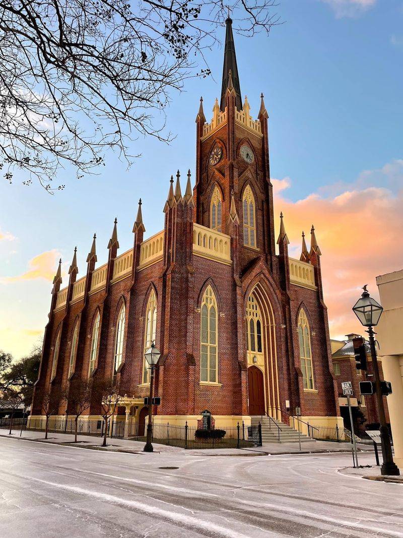 A Gothic Spire On South Union Street