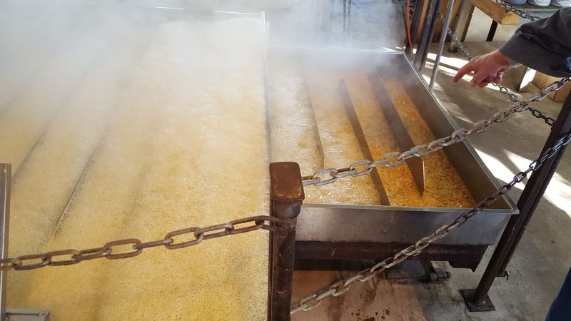 Green Juice, A Locomotive Boiler And The Long Evaporator Pan