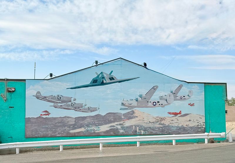 Tonopah Aviation Mural, Tonopah, NV