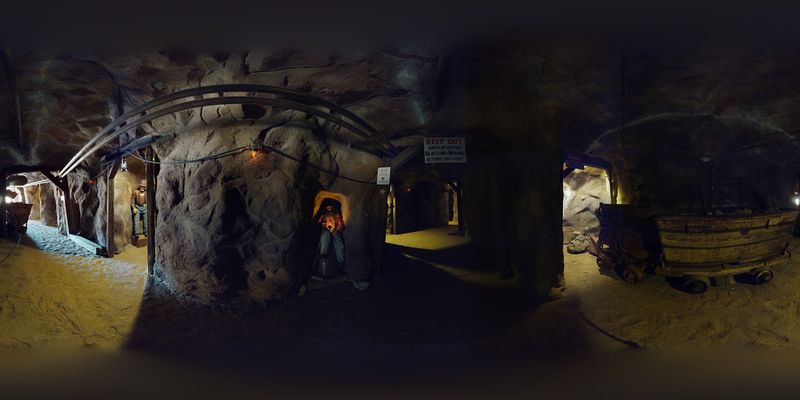 A Simulated Underground Tunnel You Can Actually Walk Through