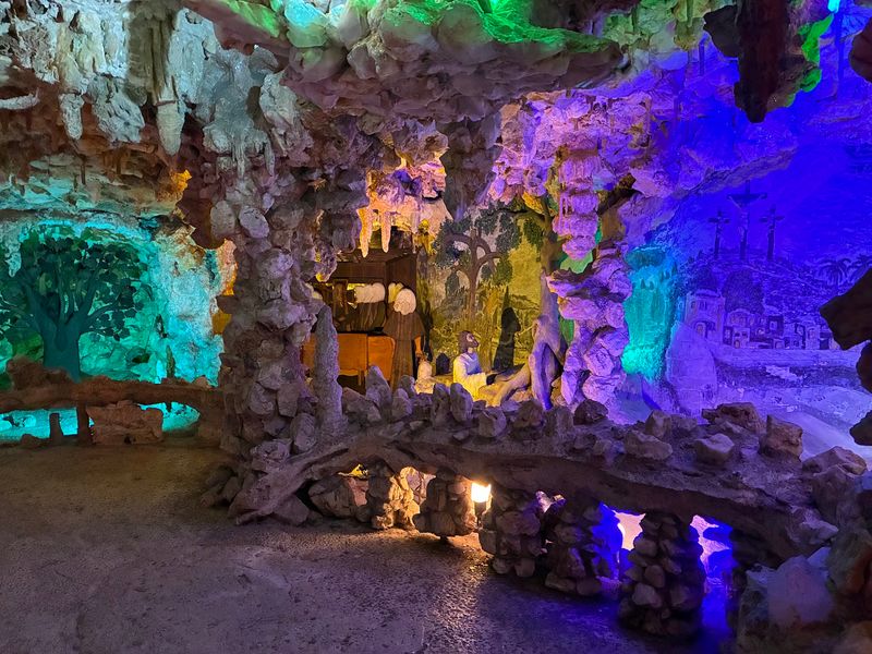 Soft Harp Music And A Calm Cave Mood