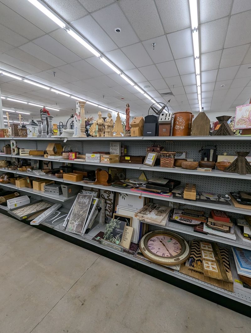 Bikes, Electronics, And Gear In The Back Sections