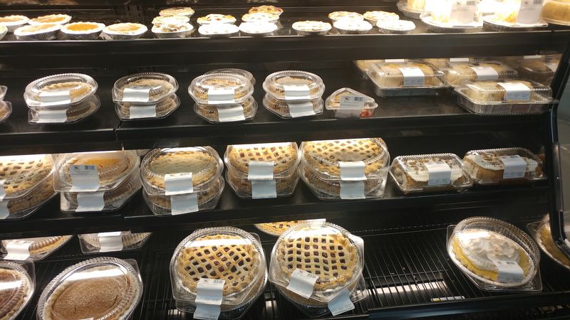 A Bakery Case Full Of Whoopie Pies, Donuts And Pies